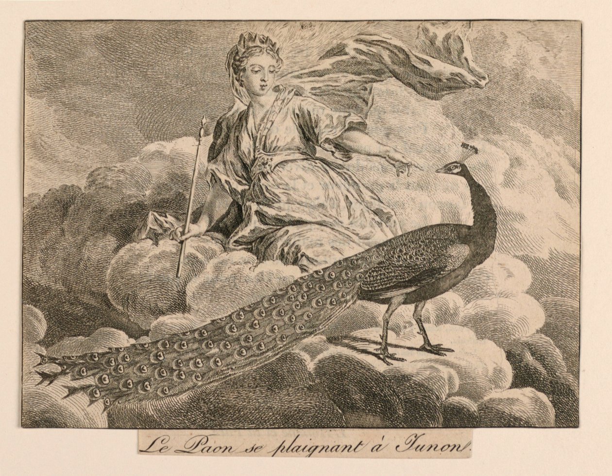 The Peacock Complaining to Juno from La Fontaine