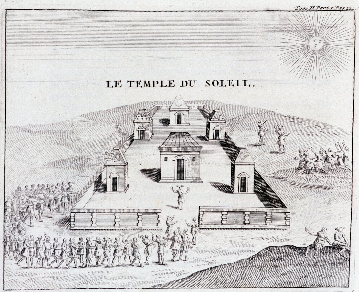 Le Temple du soleil - in Journey historique de l