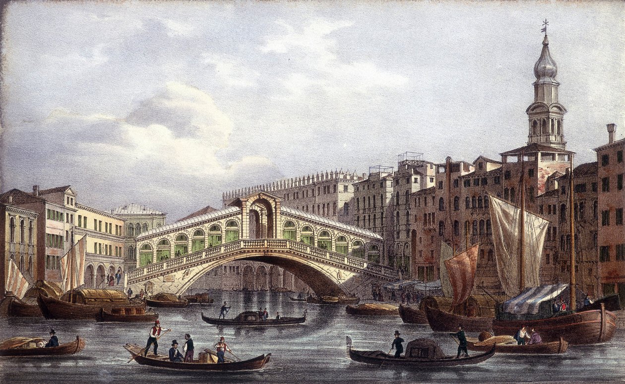 The Rialto Bridge - in 