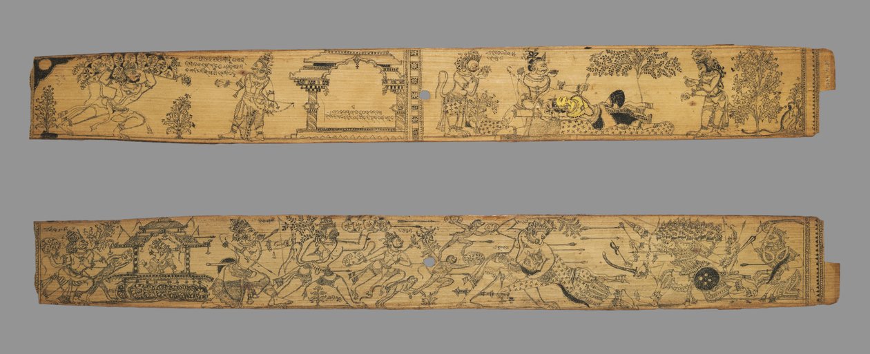 Leaf from a Romance of Chandrabhanu and Lavanyavati of Upendra Bhanja by Unknown artist