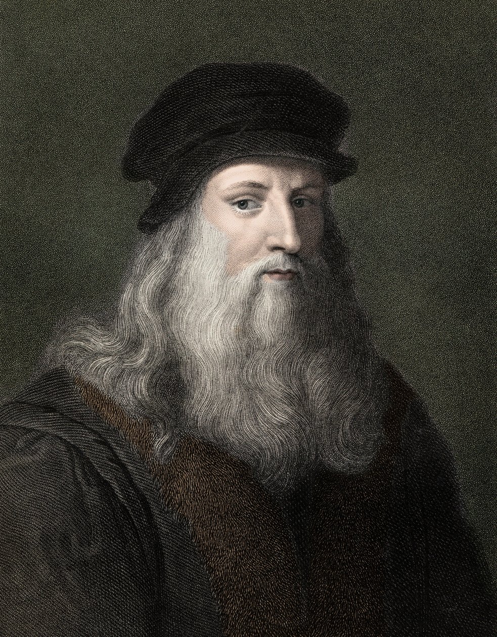 Leonardo Da Vinci (1452-1519) by Unknown artist