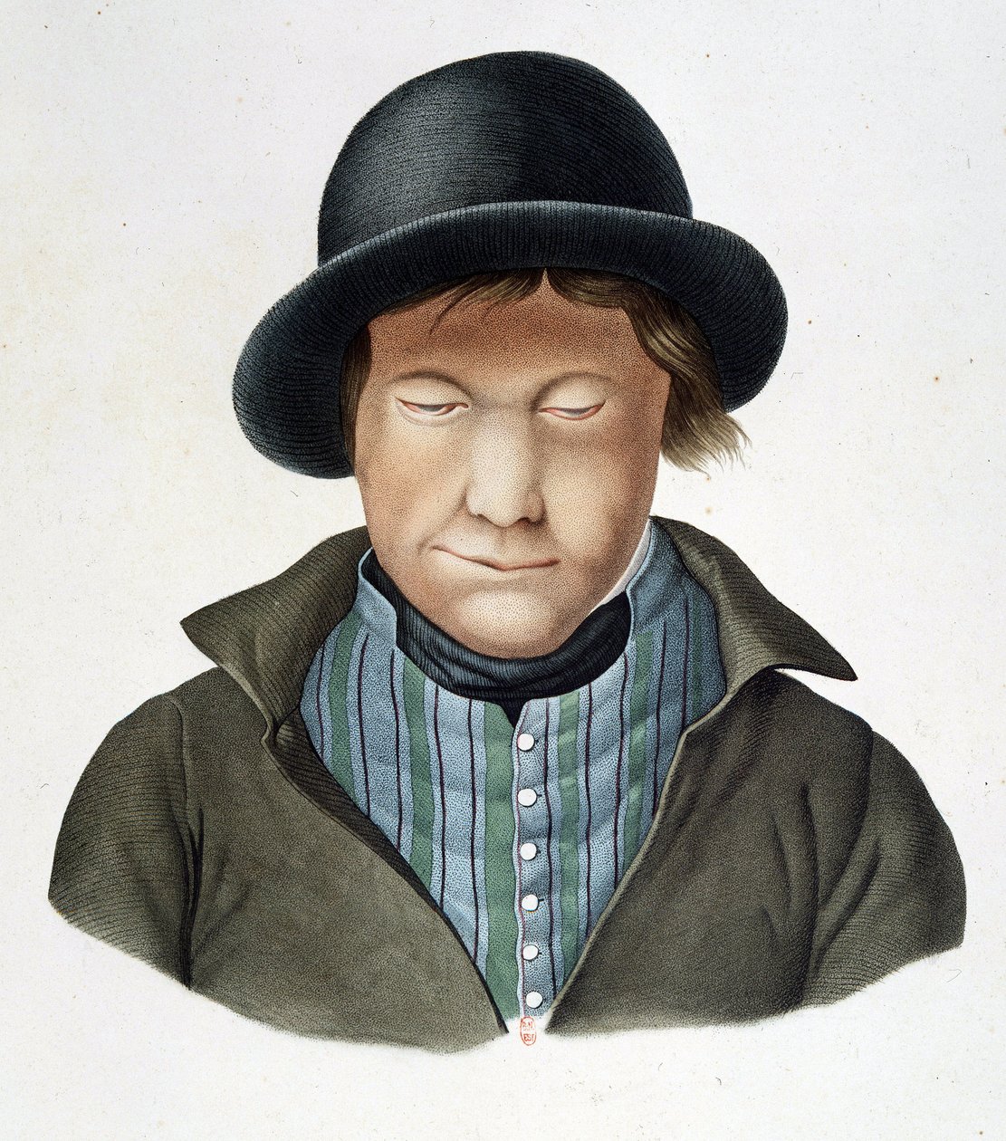 Lepers of Iceland, circa 1840 by Unknown artist