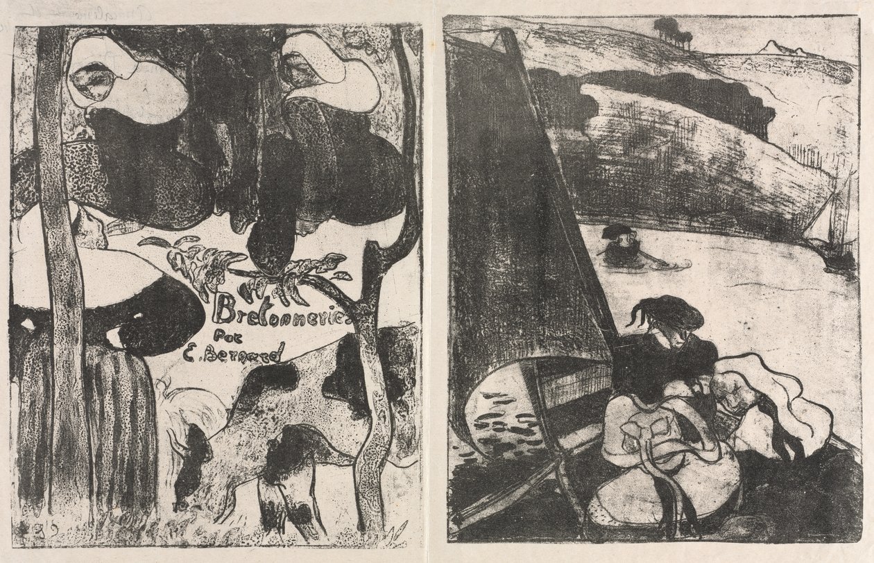 Les Bretonneries by Unknown artist