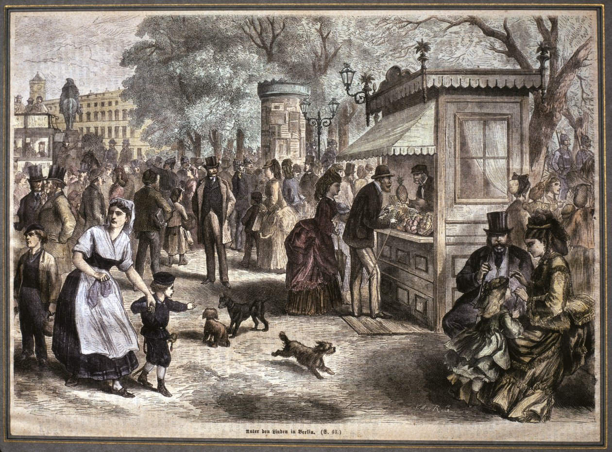 Life in Berlin, 2nd half of 19th century by Unknown artist