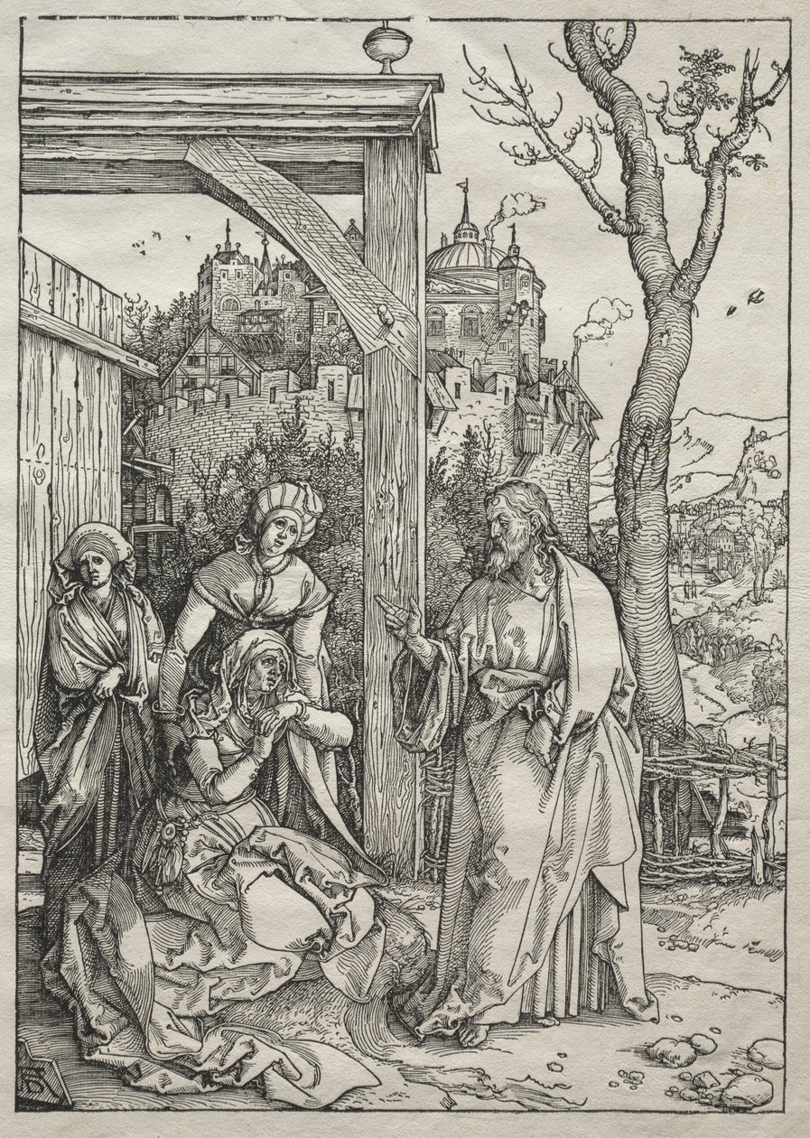 Life of the Virgin: Christ Taking Leave of His Mother by Unknown artist