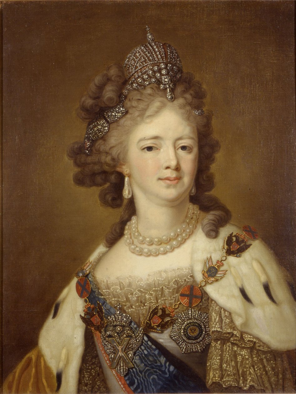 Portrait of Empress Maria Feodorovna by Unknown artist