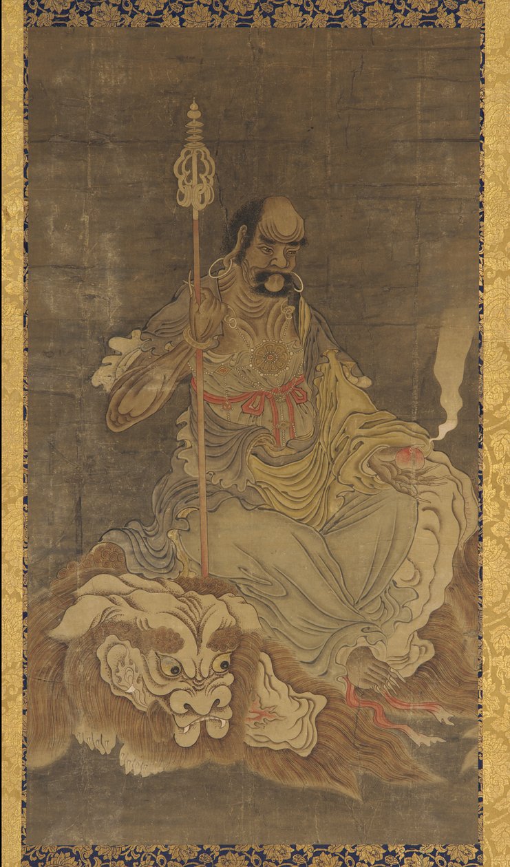 Lohan, Seated upon a Lion by Unknown artist