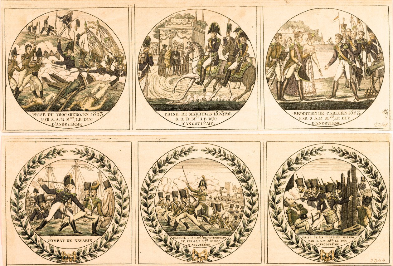 Louis Antoine of Bourbon, Duke of Angouleme during the Spanish Expedition of 1823 by Unknown artist