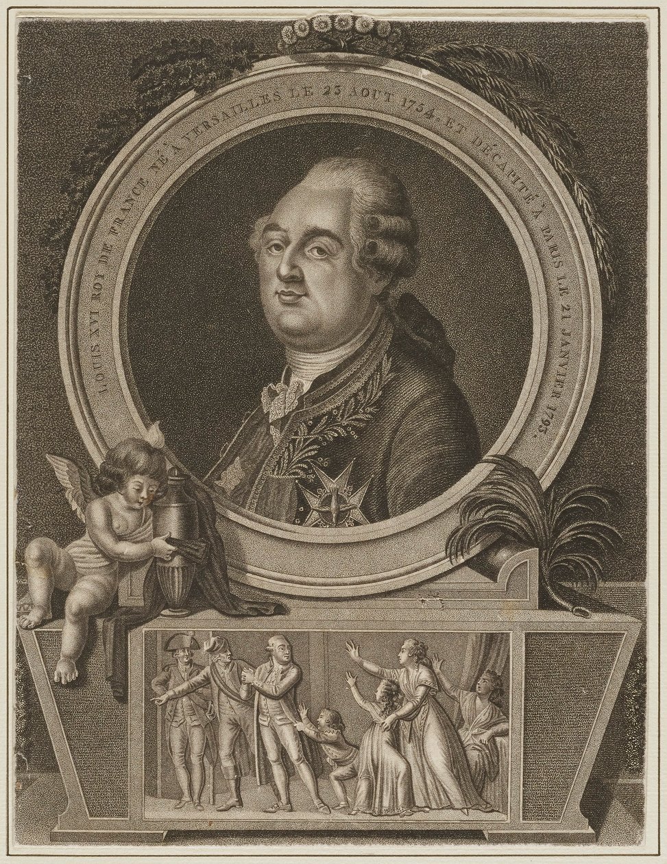 Louis XVI--King of France by Unknown artist