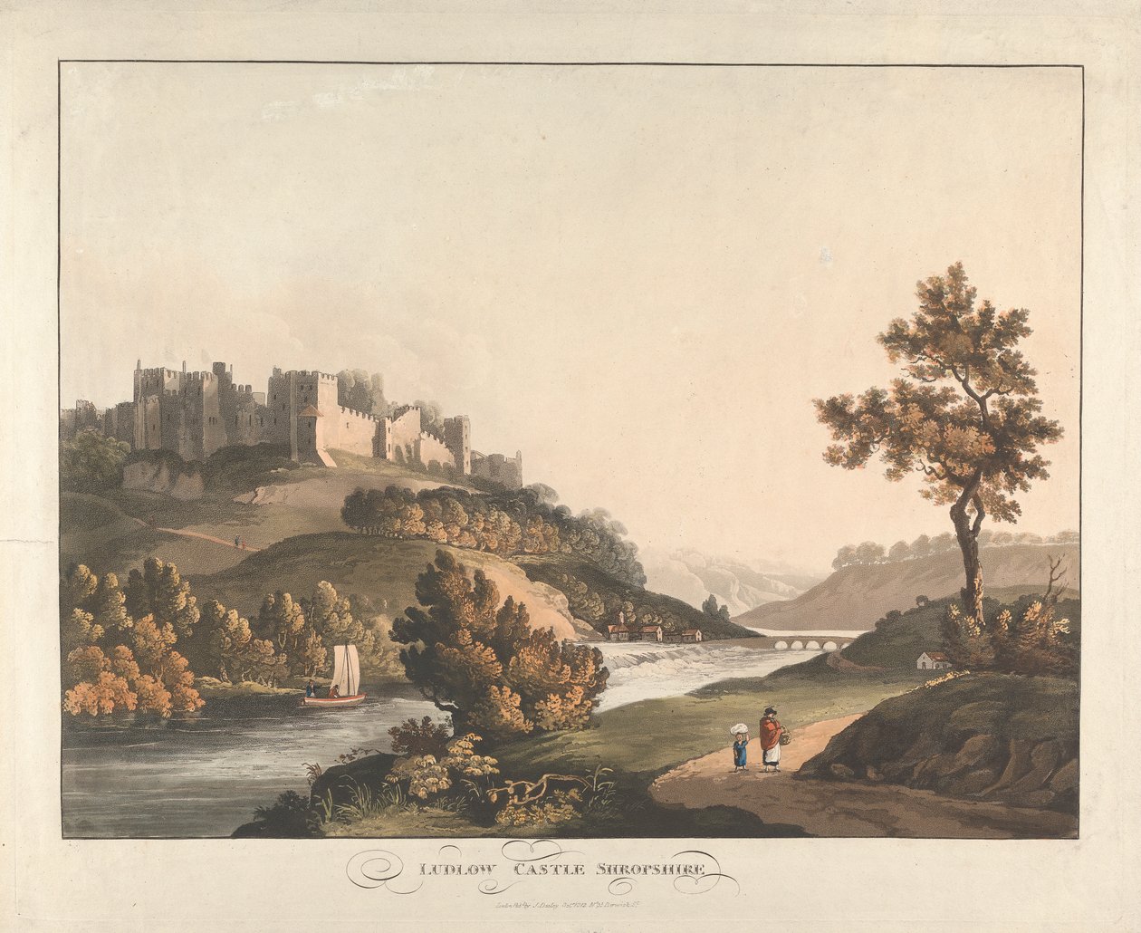 Ludlow Castle, Shropshire by Unknown artist