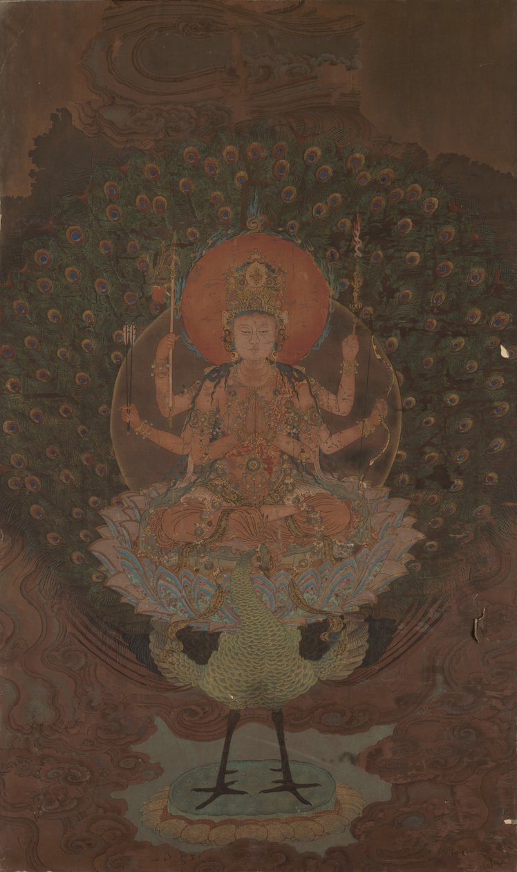 Mahamayuri (Kujaku Myoo) by Unknown artist