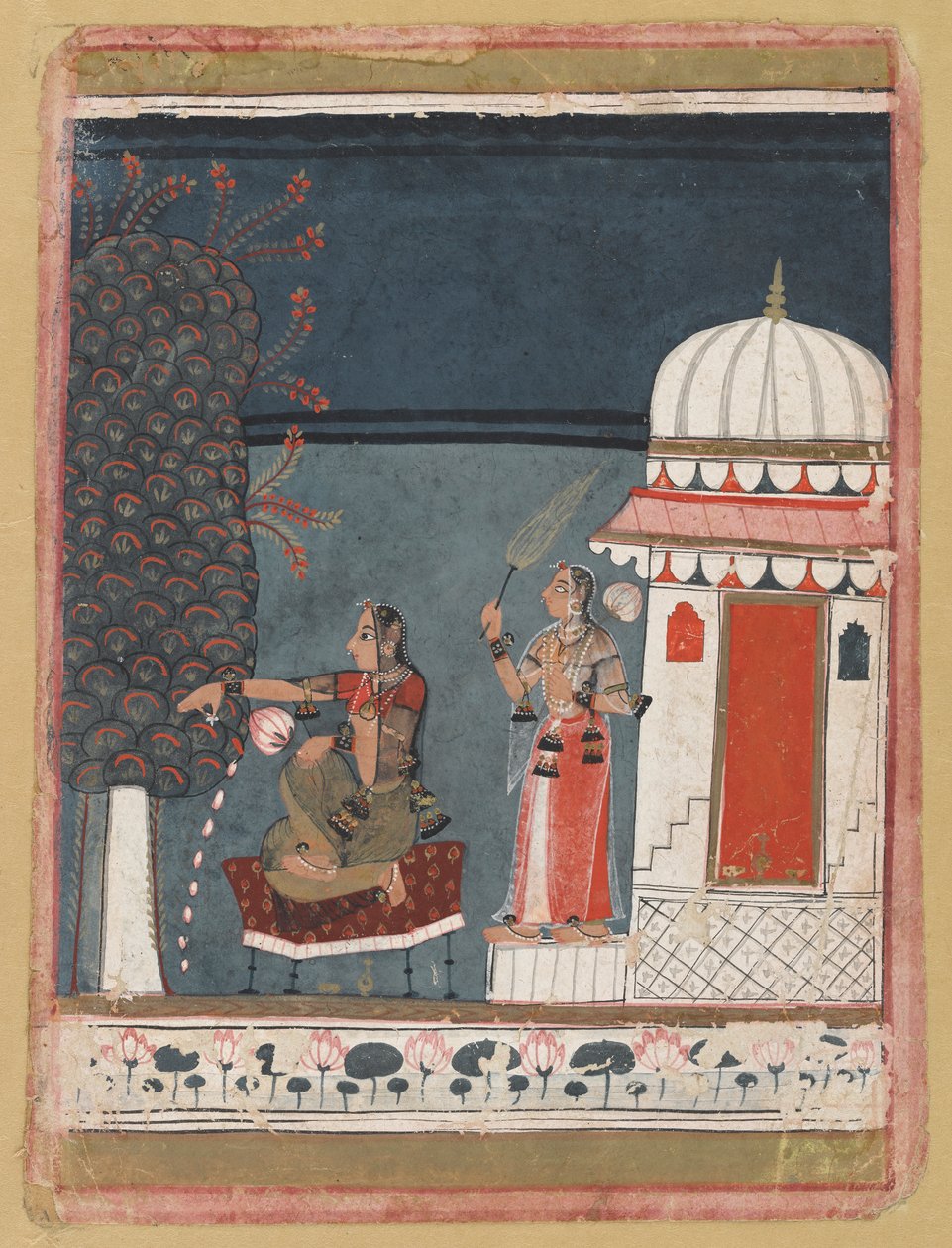 Malashri Ragini from a Ragmala series by Unknown artist