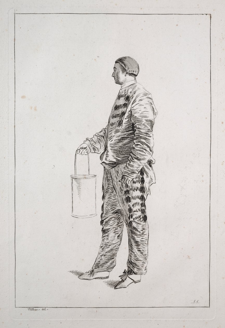 Man Standing by Unknown artist