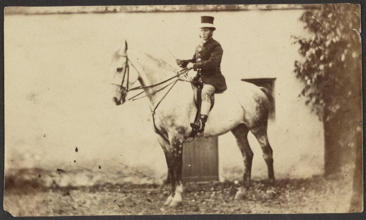 Man on a Horse by Unknown artist