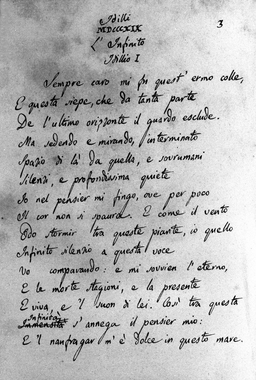 Manuscript of 
