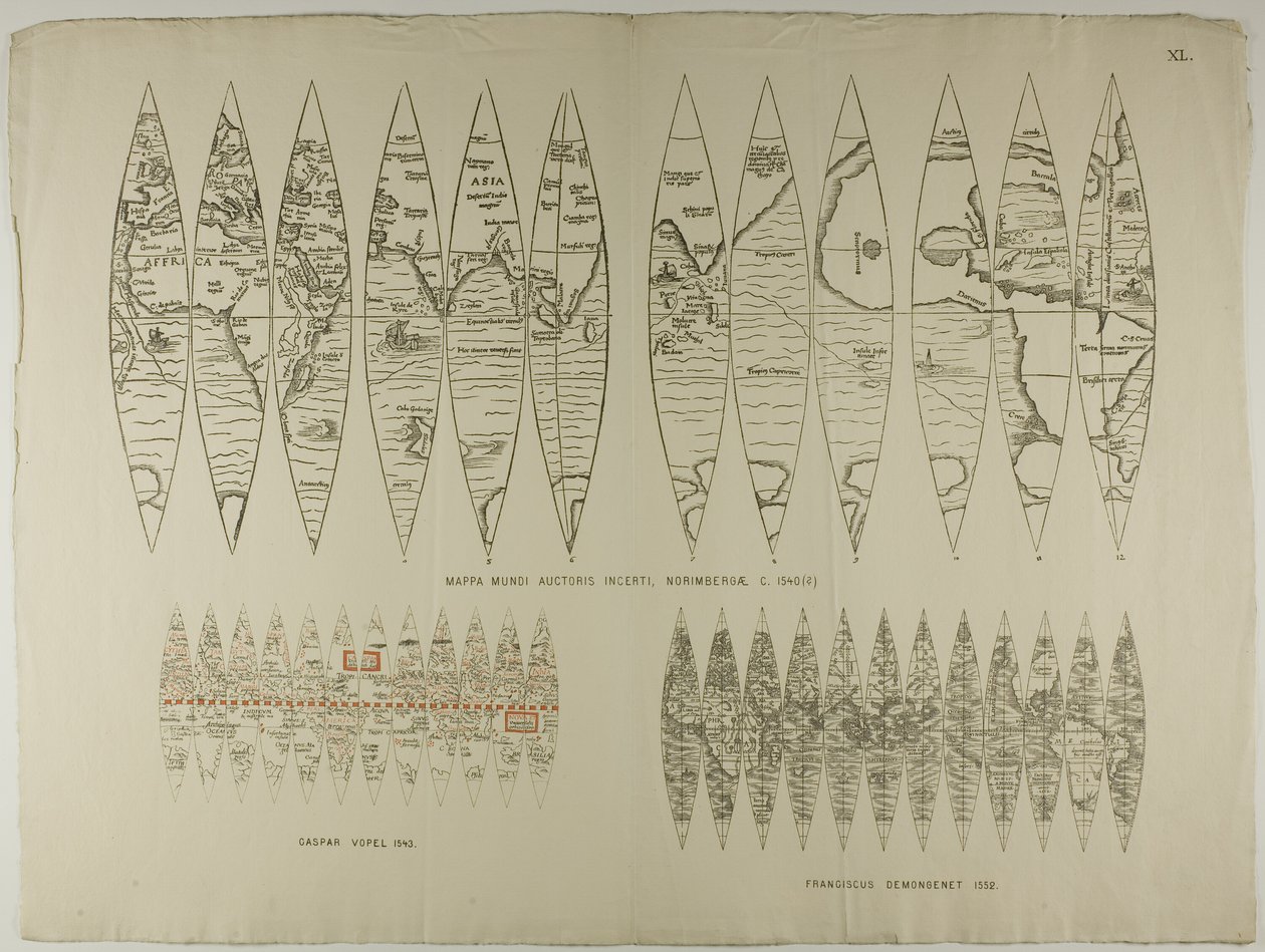 Maps: Projections by Unknown artist