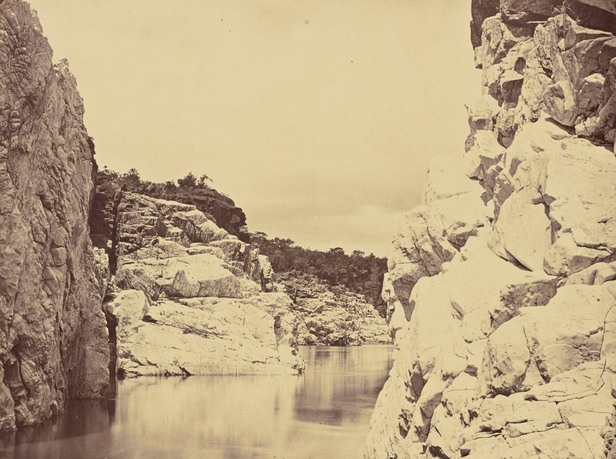 Marble Rocks at Nerbudda by Unknown artist