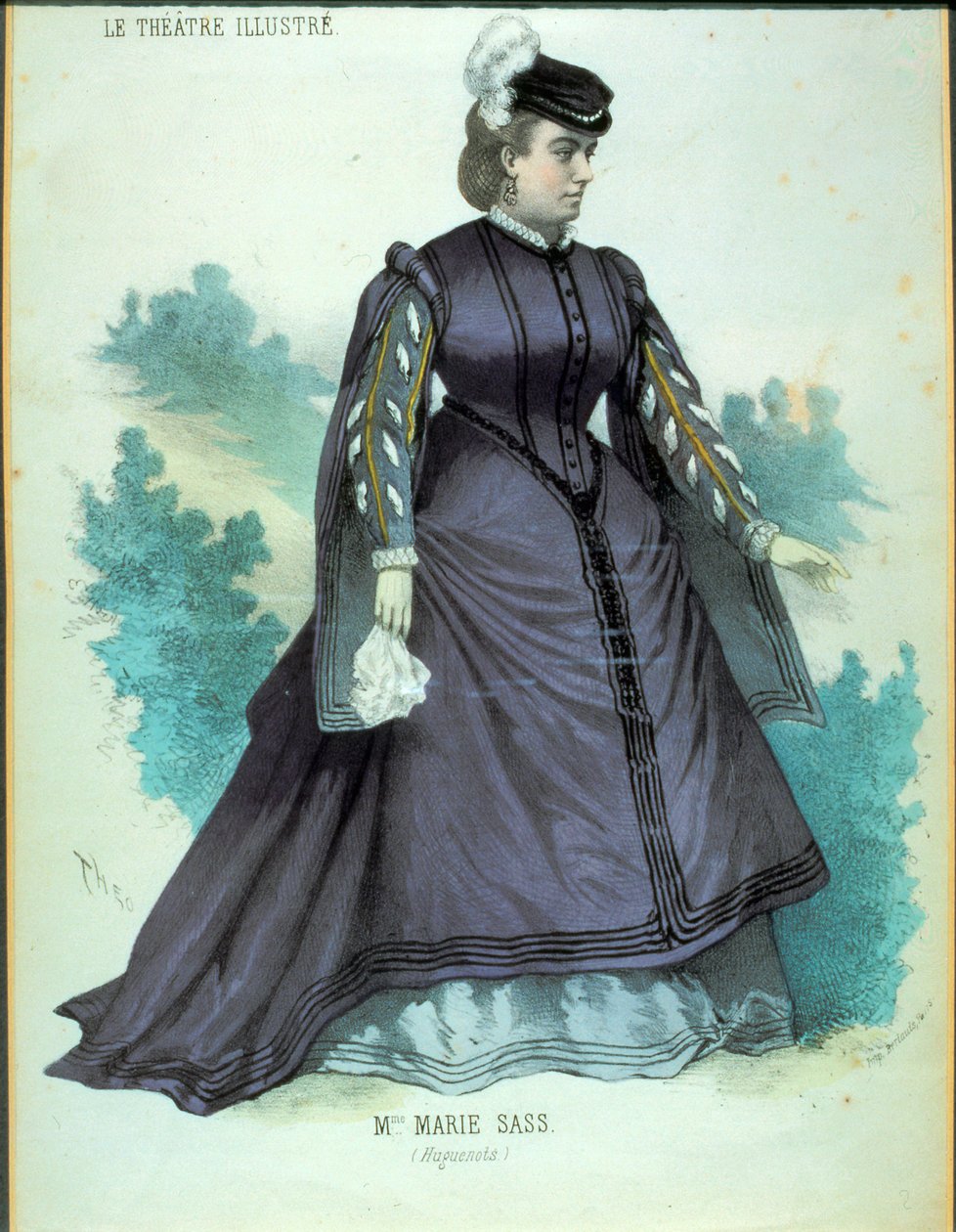 Marie SASS (Belgian Soprano) by Unknown artist