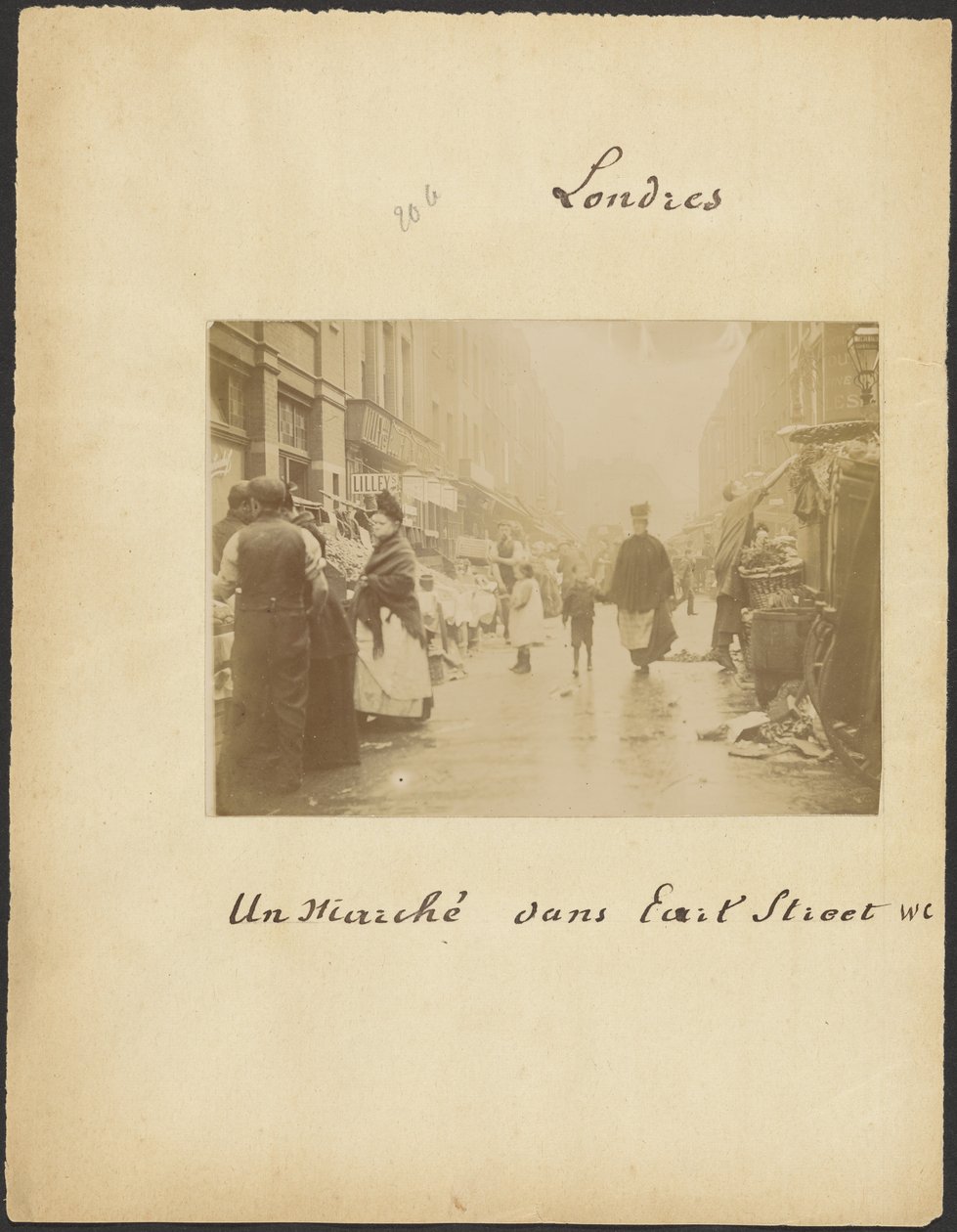 Market on Earl Street by Unknown artist