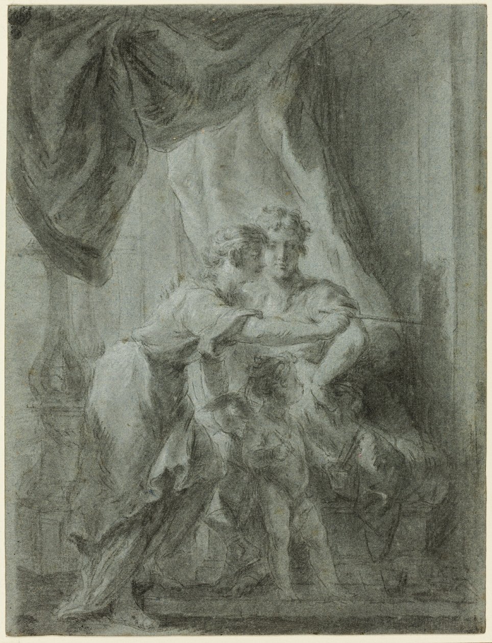 Mars, Venus and Cupid by Unknown artist
