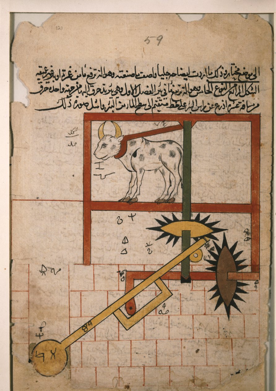 Mechanical device for Irrigation by Unknown artist
