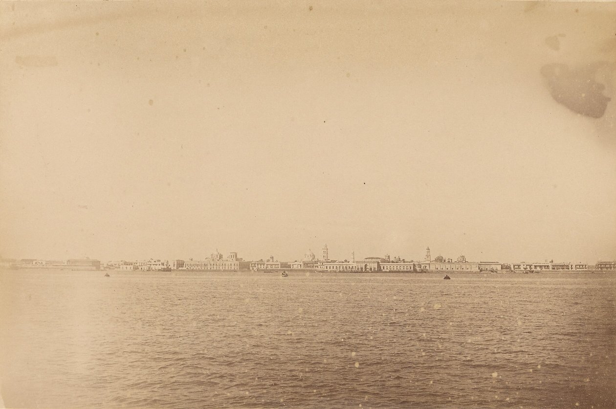 Mexico. Vera Cruz View from the Sea by Unknown artist