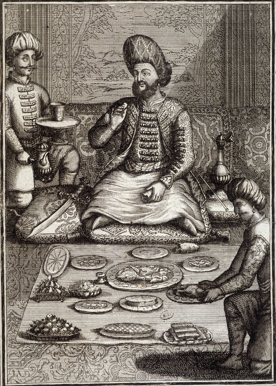 Mehemet Reza Beg, Ambassador of Persia, early 18th century by Unknown artist