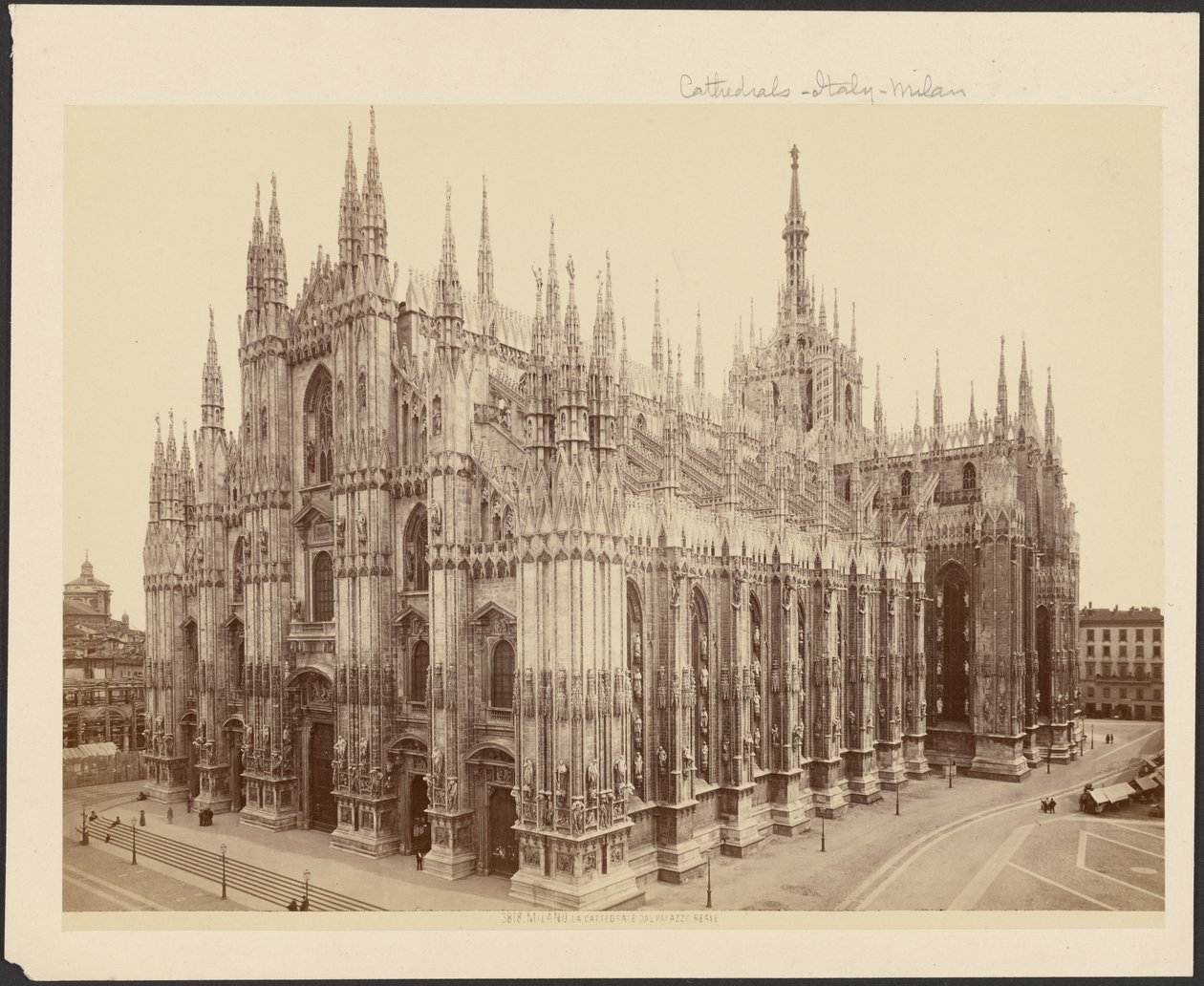 Milan, The Cathedral from the Royal Palace by Unknown artist
