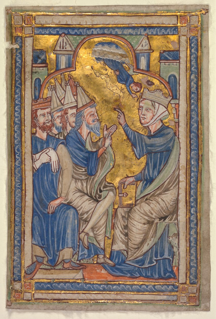 Saint Catherine of Alexandria Disputing with the Fifty Philosophers by Unknown artist