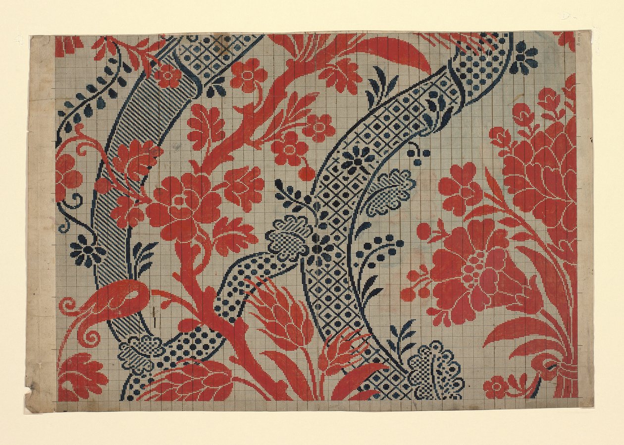 Mise-en-carte (Point-paper) by Unknown artist