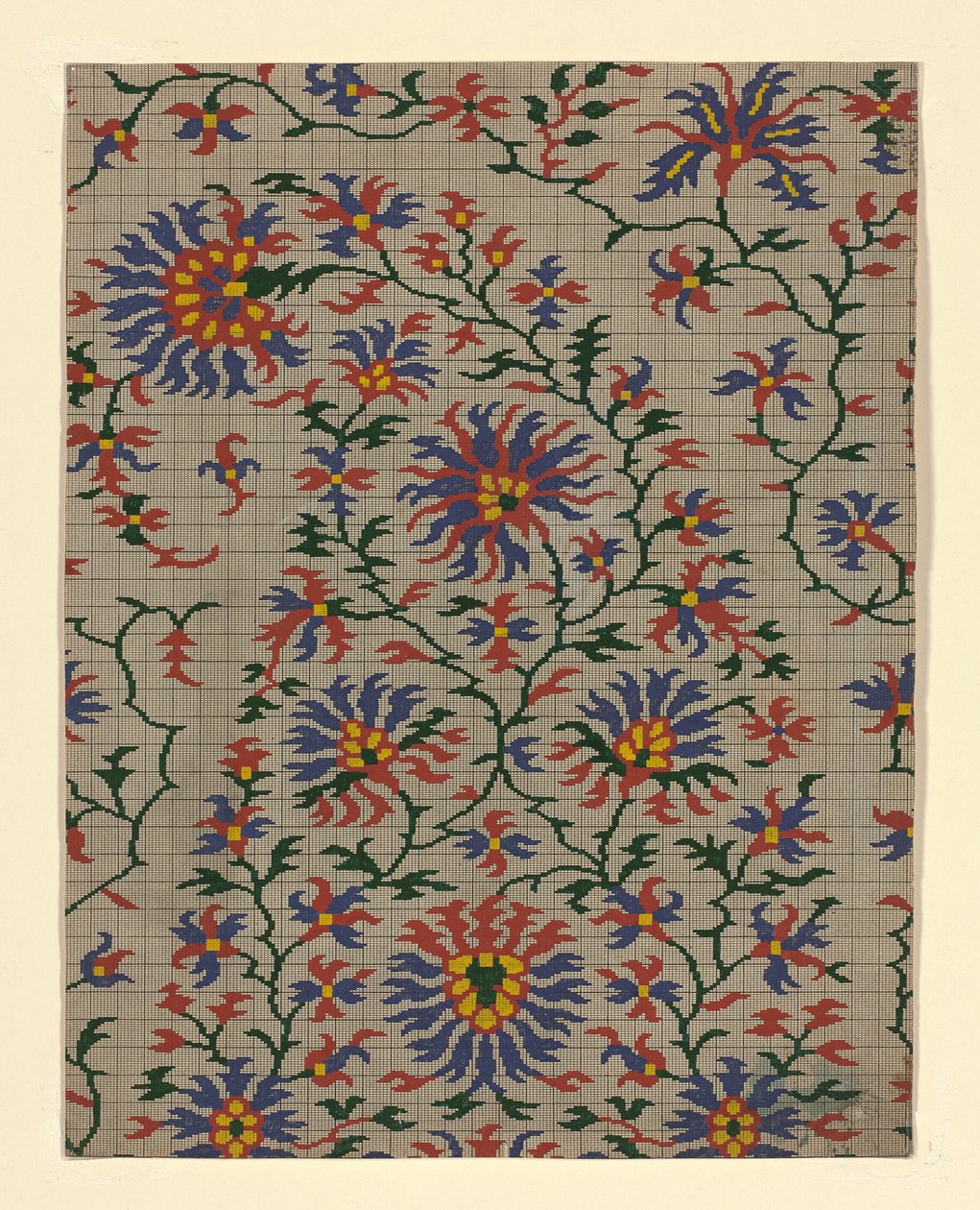 Mise-en-carte (Point-paper) by Unknown artist