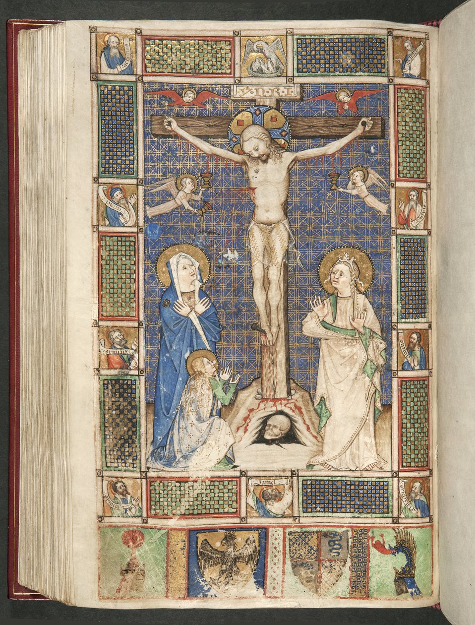 Missal of Gian Galeazzo Visconti, page 156 v by Unknown artist