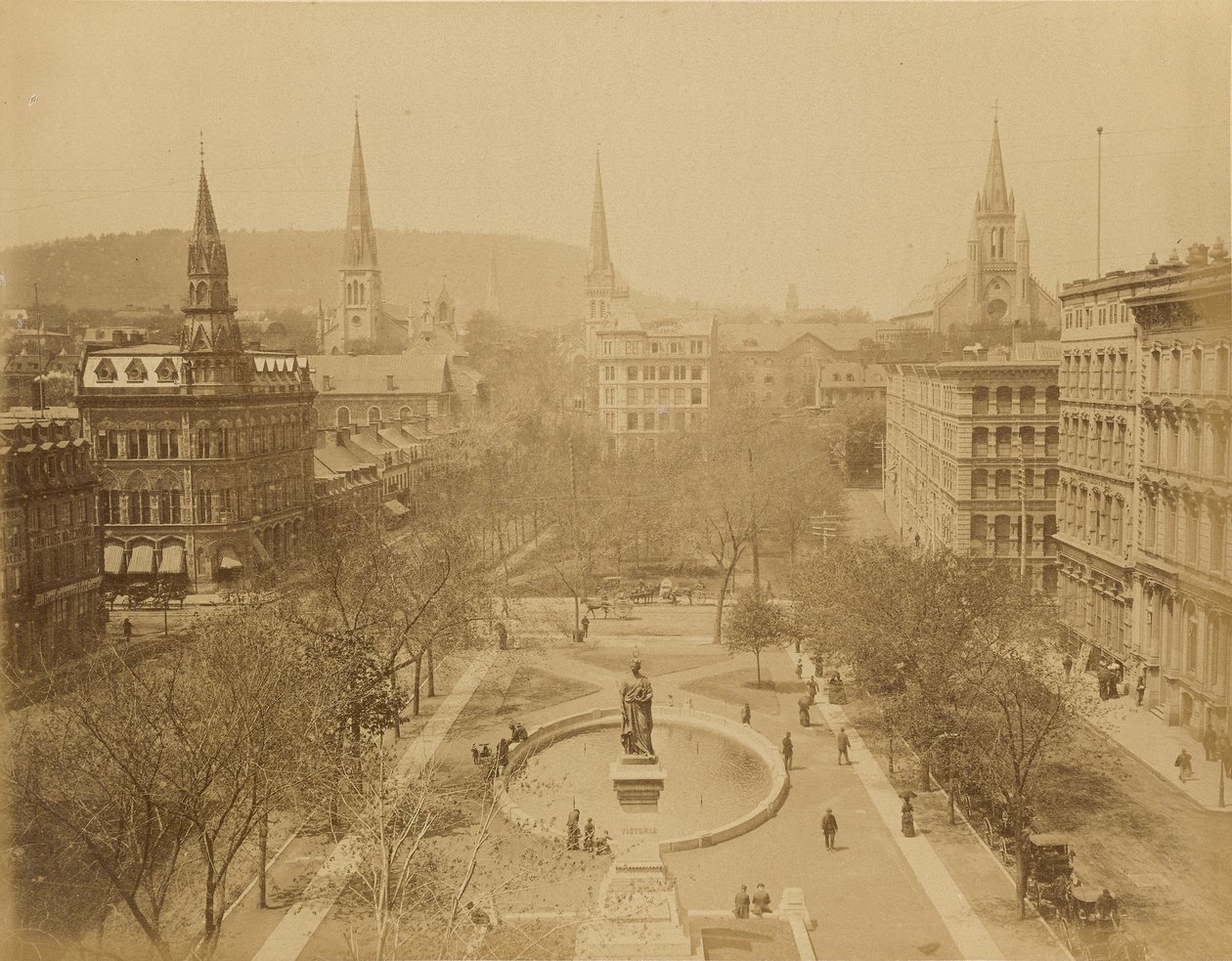 Montreal, Place Victoria by Unknown artist