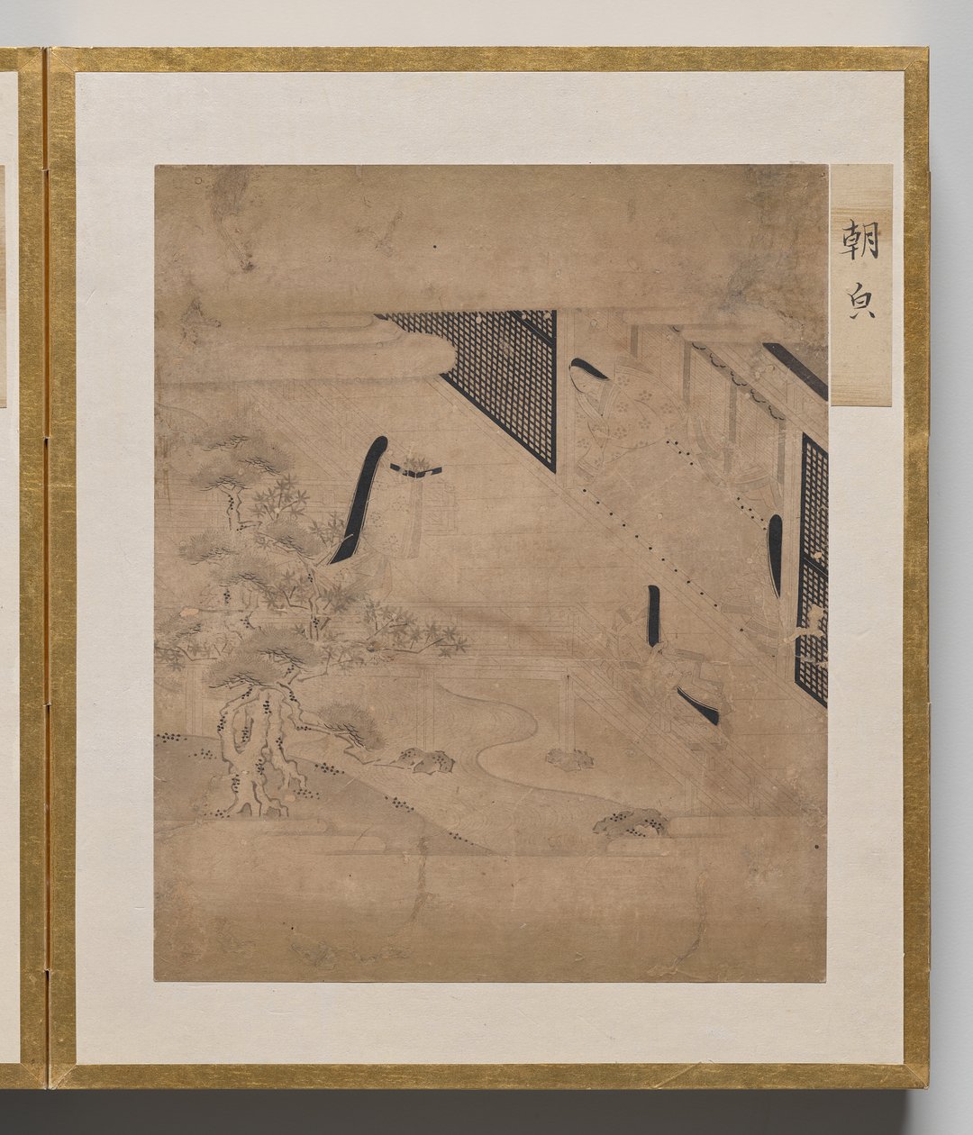 Morning Glory from Album of Illustrations for the Tale of Genji by Unknown artist