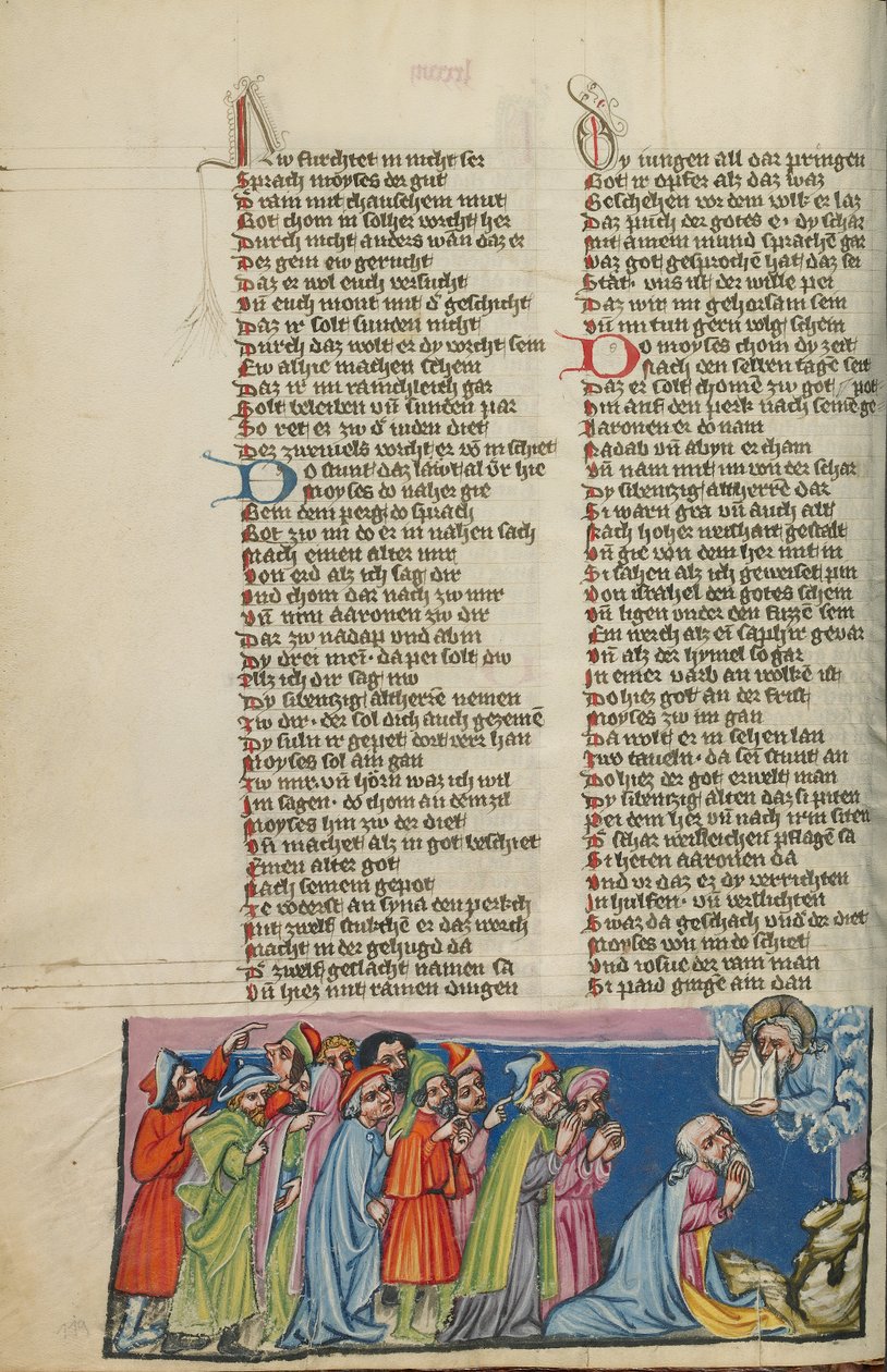 Moses and the Seventy Elders before God by Unknown artist