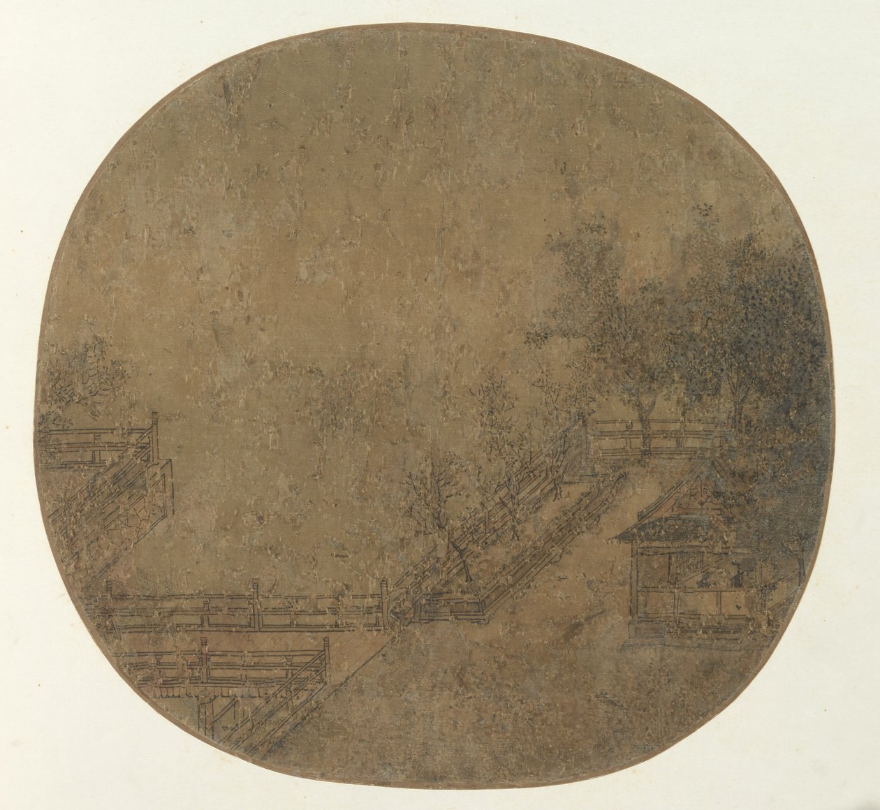 Mountain Terrace and Pavilion by Unknown artist