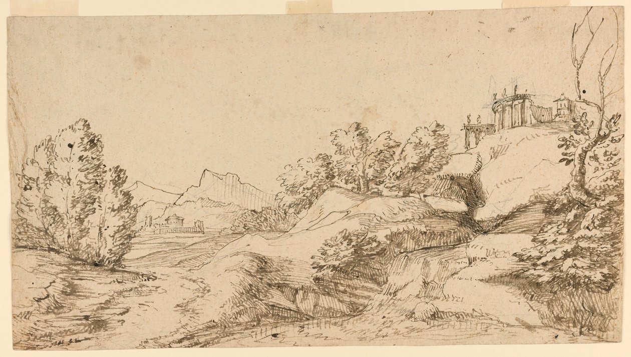 Mountainous Landscape by Unknown artist