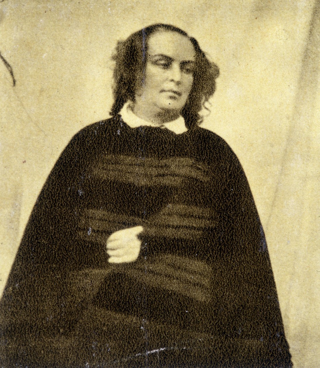Mrs. Victor Hugo, still dressed in black since the death of his daughter Leopoldine by Unknown artist