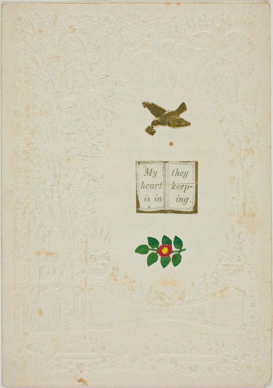 My Heart is in Thy Keeping (valentine) by Unknown artist