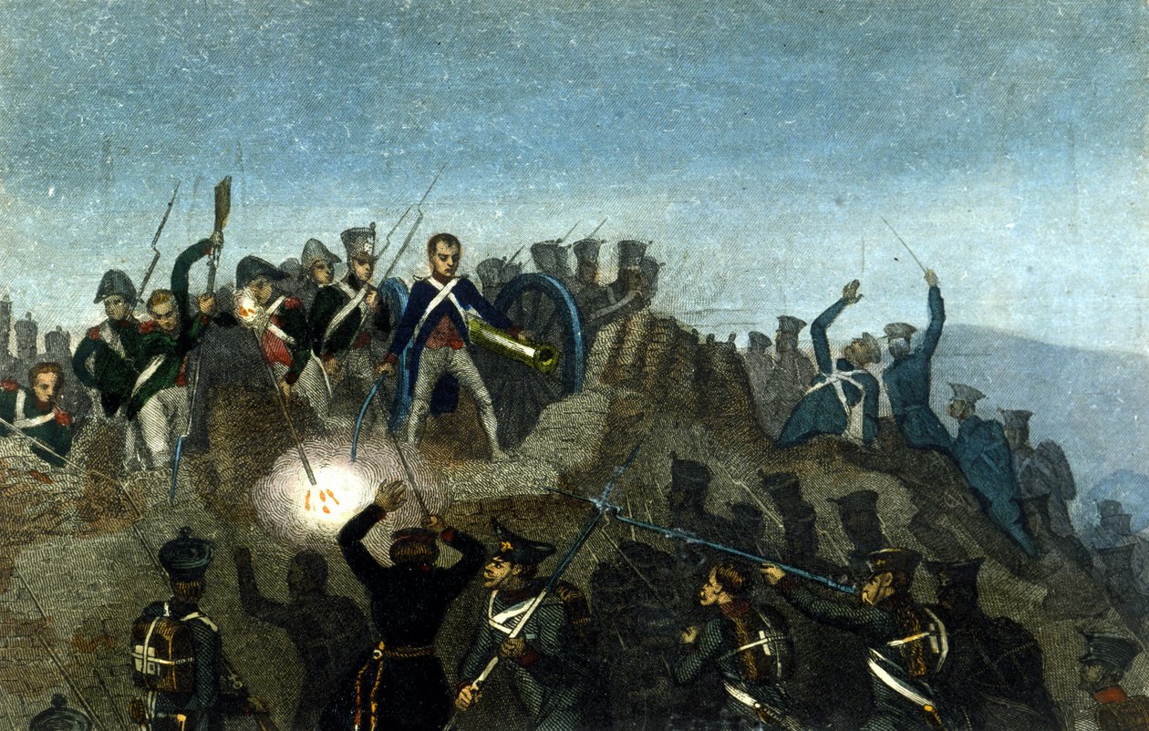 Napoleon I at the Battle of Montmartre, March 30 by Unknown artist