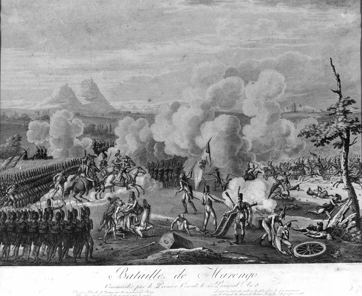 Napoleonic War: Battle of Marengo, June 14 by Unknown artist