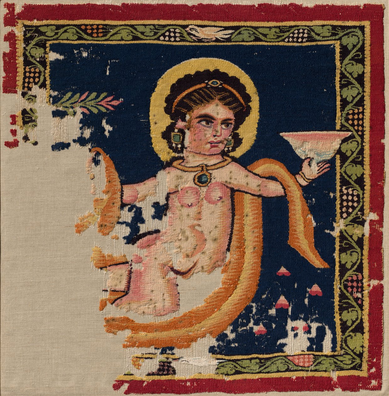 Nereid (Sea-Nymph) from a Hanging by Unknown artist