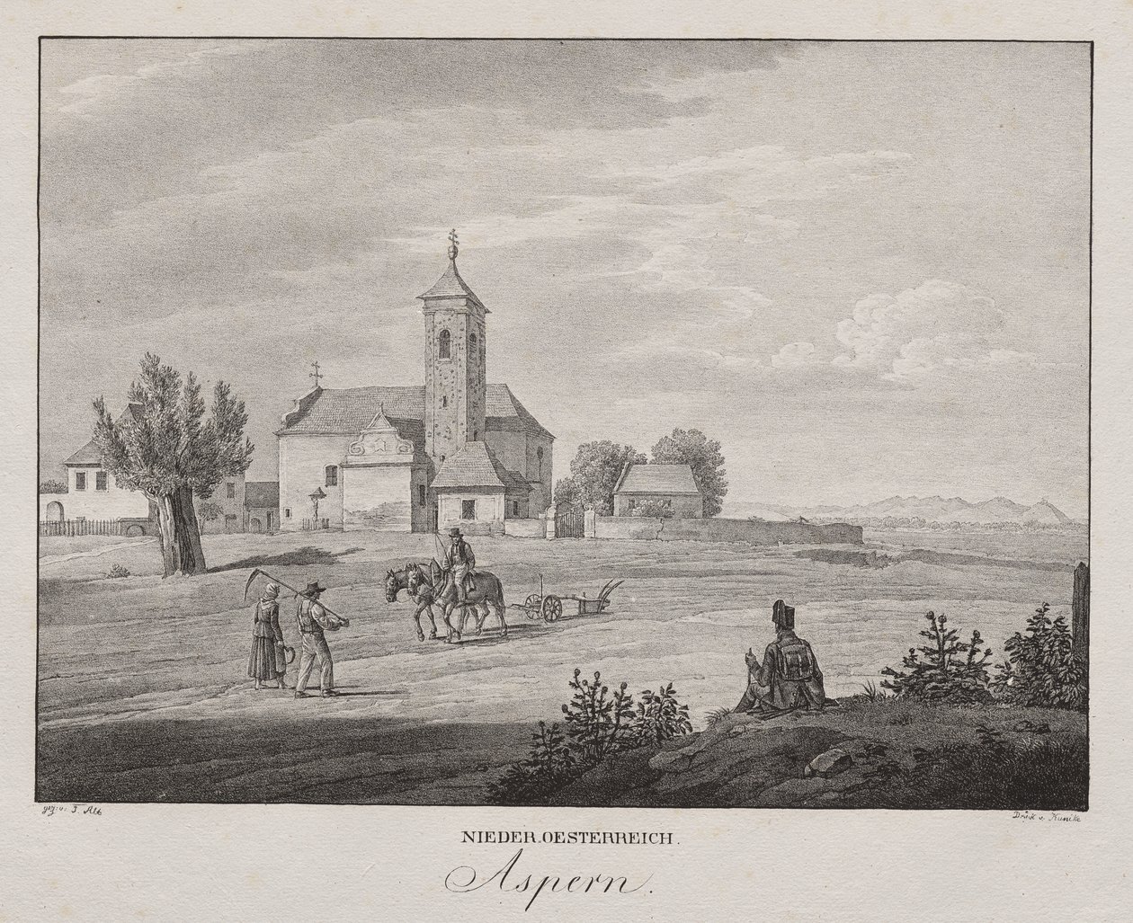 Lower Austria, Aspern by Unknown artist