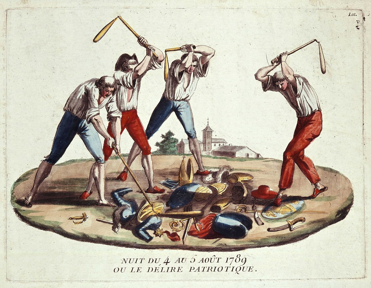 Night of 4-5 August 1789, or Patriotic Delirium, Late 18th Century by Unknown artist