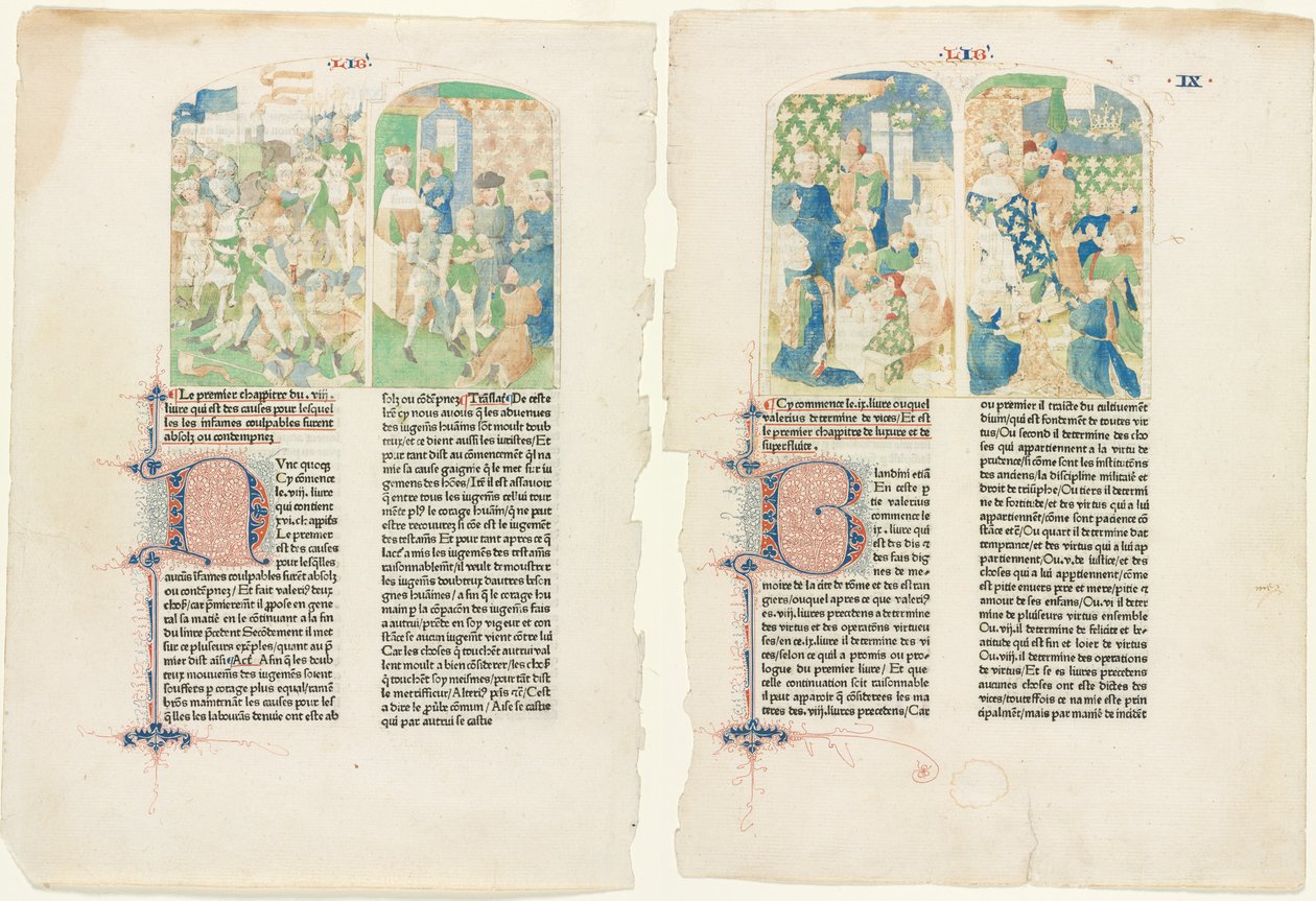 Opening Pages from Valerius Maximus