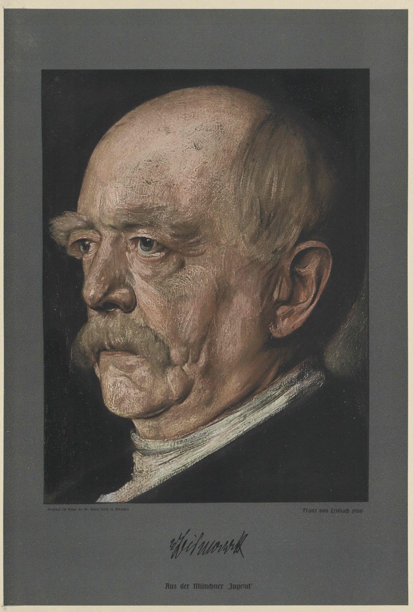 Otto Count of Bismarck by Unknown artist