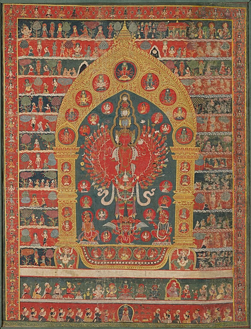 Painted Banner of the Avalokiteshvara Incarnation of the Rain God Rato Matsyendranatha by Unknown artist