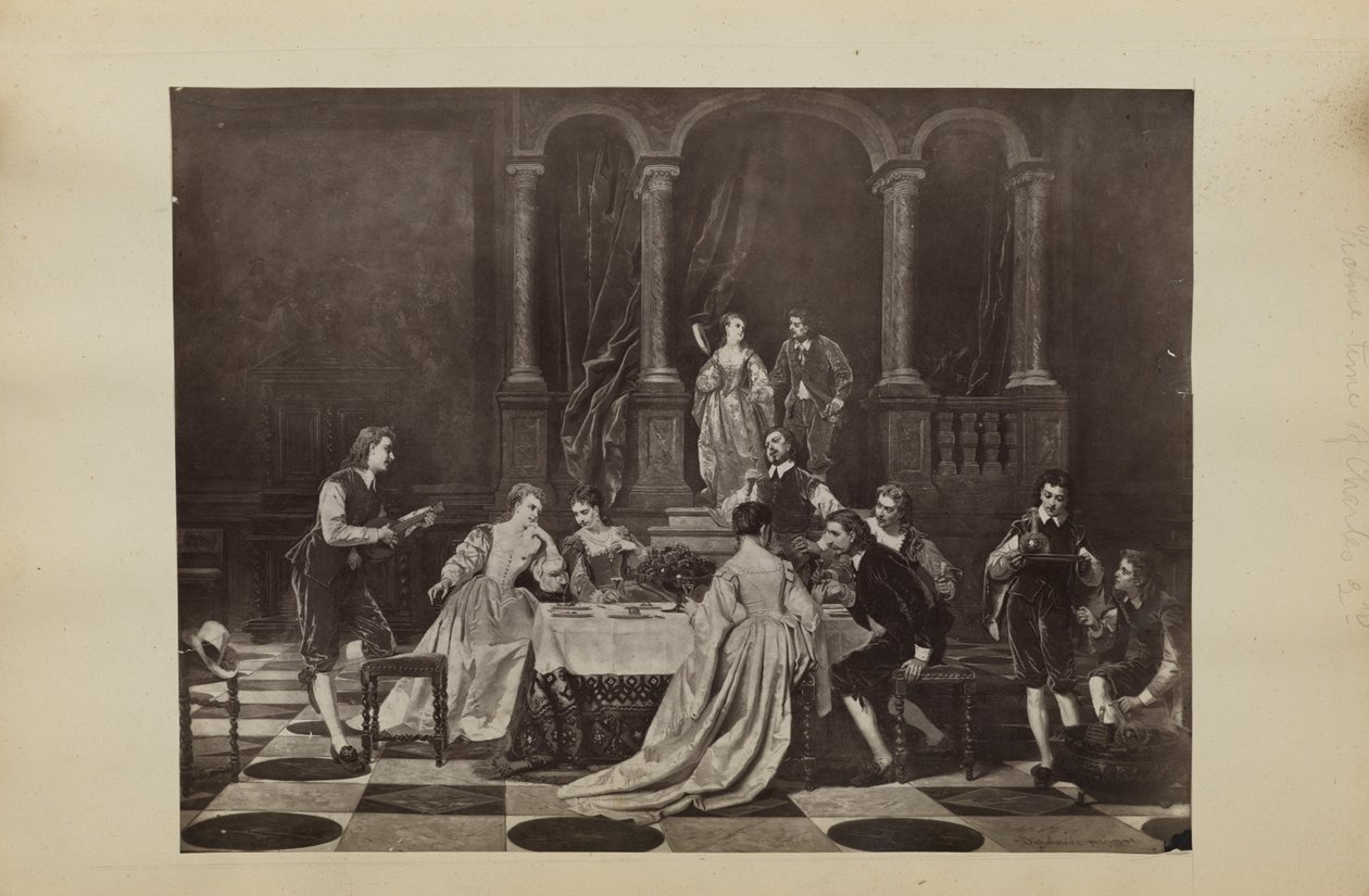Painting of Music Recital by Unknown artist