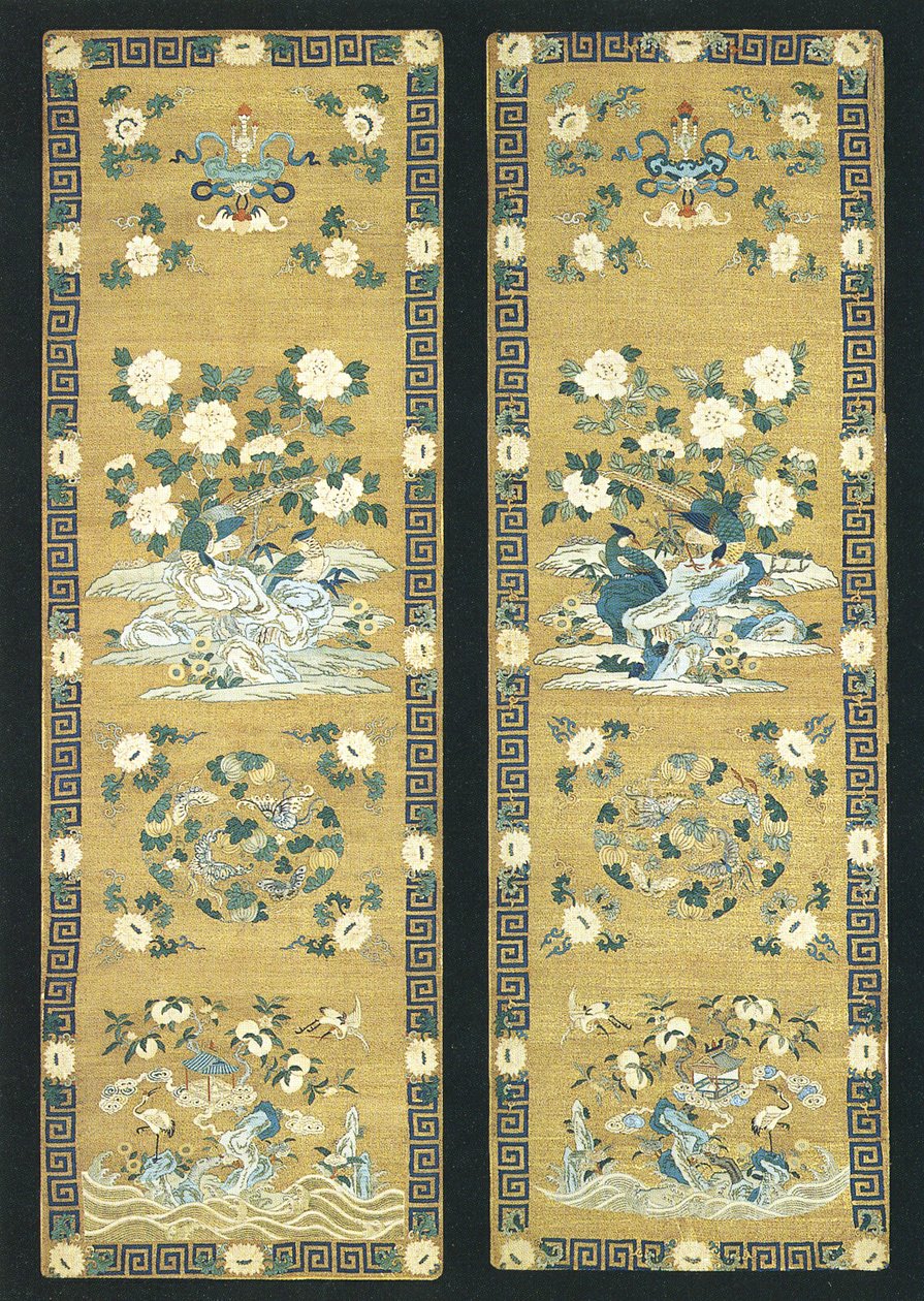 Pair of Chair Panels by Unknown artist