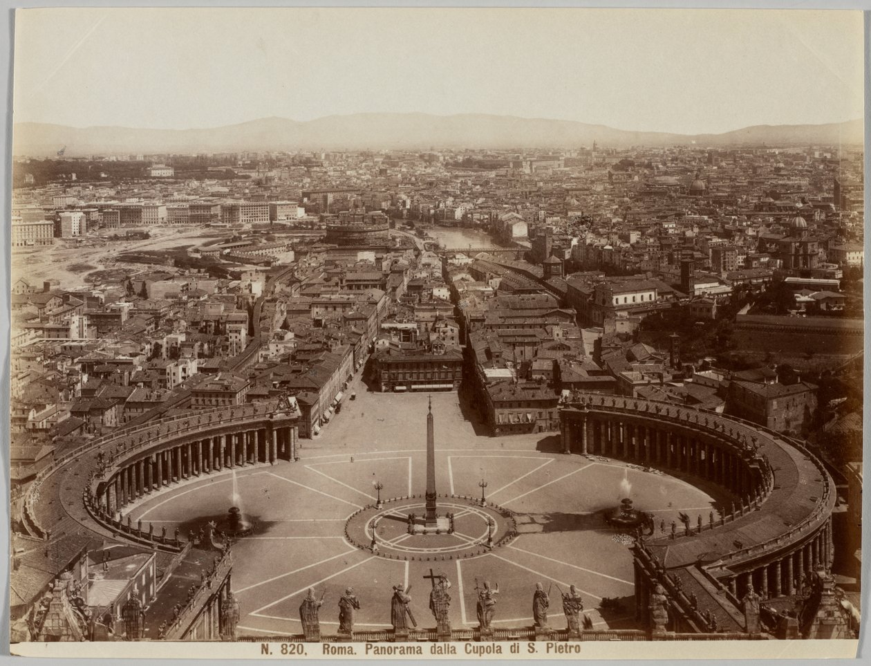 Panorama from the Dome of St. Peter